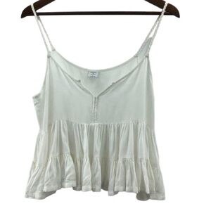 Patrons of Peace Cream Camisole Top